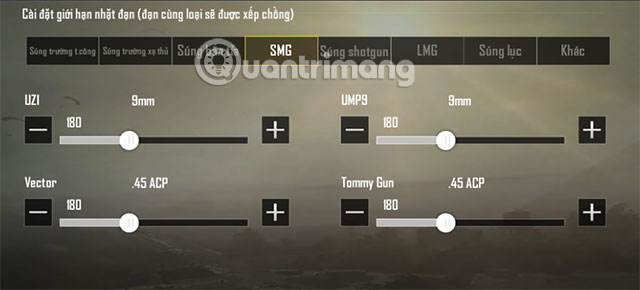 How to automatically pick up more than 180 bullets in PUBG Mobile VNG Picture 3