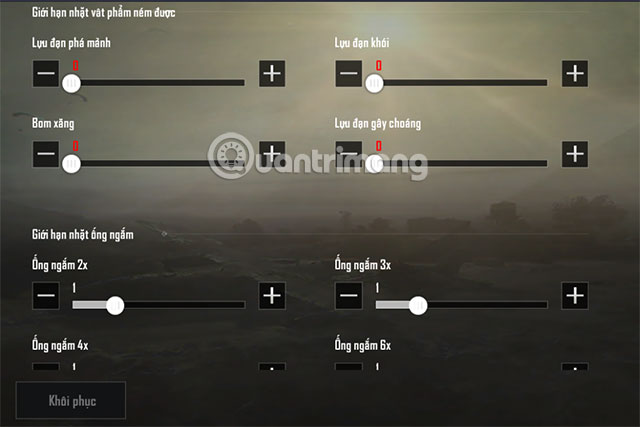How to automatically pick up more than 180 bullets in PUBG Mobile VNG Picture 5