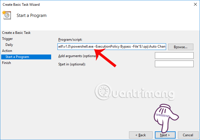 How to automatically switch dark backgrounds on Windows 10 Picture 10