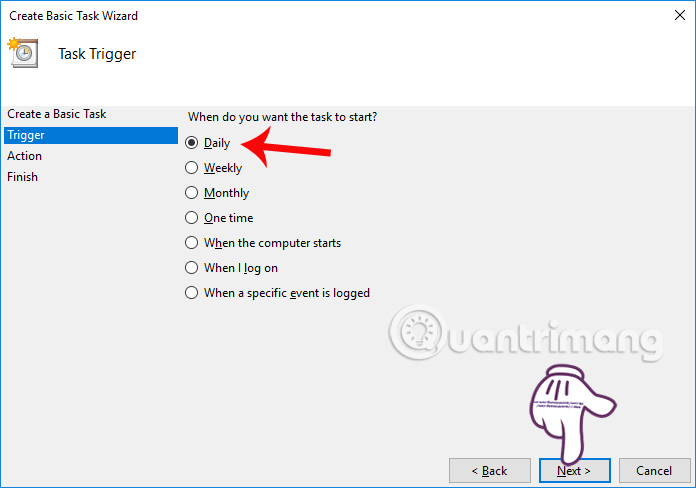 How to automatically switch dark backgrounds on Windows 10 Picture 14