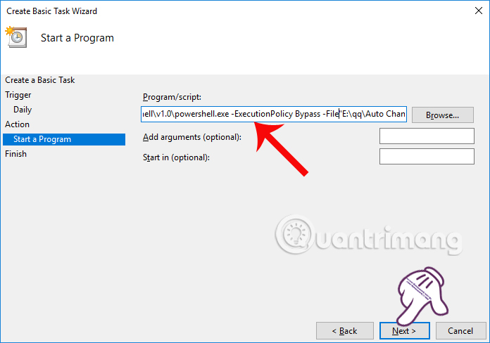 How to automatically switch dark backgrounds on Windows 10 Picture 17