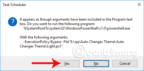 How to automatically switch dark backgrounds on Windows 10 Picture 18