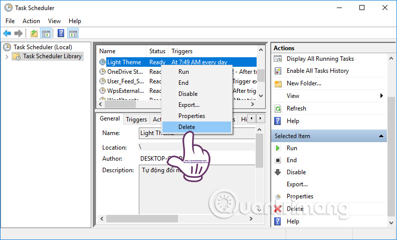 How to automatically switch dark backgrounds on Windows 10 Picture 20