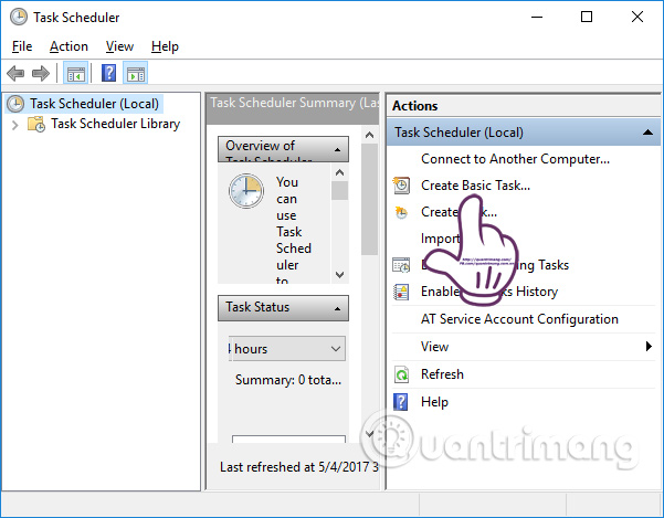 How to automatically switch dark backgrounds on Windows 10 Picture 3