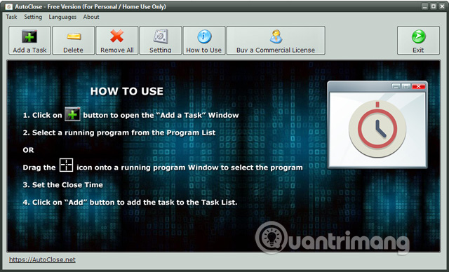 How to automatically turn off software on Windows Picture 3
