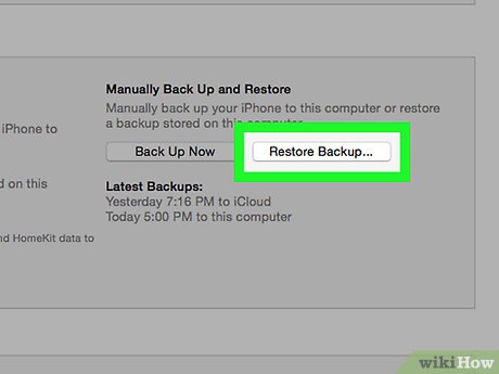 How to Back Up an iPhone to iTunes Picture 13