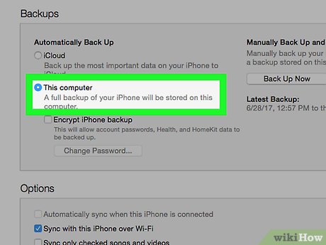 How to Back Up an iPhone to iTunes Picture 6