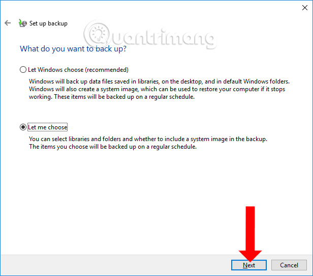 How to back up automatically on Windows 10 Picture 5