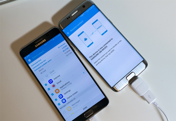 How to back up data on the Galaxy Note 7 to another Android device and iPhone Picture 3