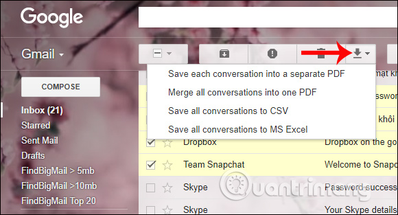 How to back up email on Gmail to PDF Picture 10