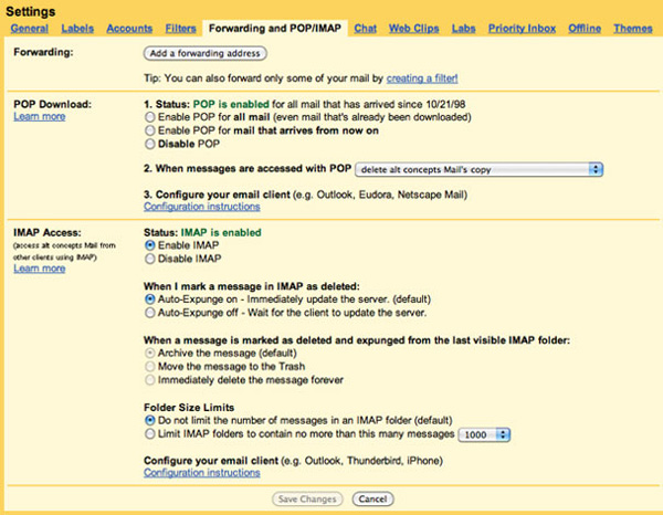 How to back up Gmail on a Mac computer Picture 1