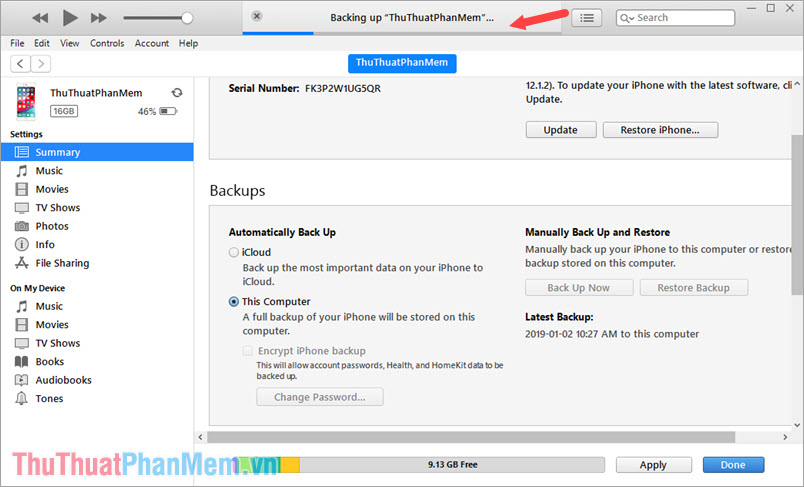 How to back up iPhone and computer data Picture 6