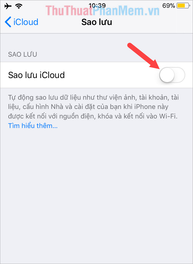 How to back up iPhone data to iCloud Picture 5