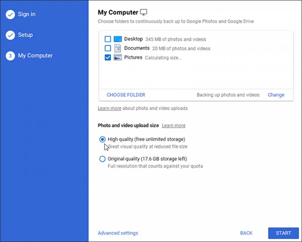 How to back up photos after Google stops syncing for Photos and Drive Picture 4