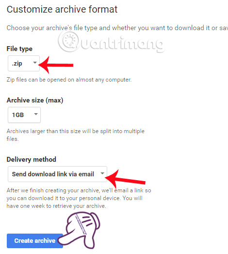 How to backup all email on Gmail to your computer Picture 5