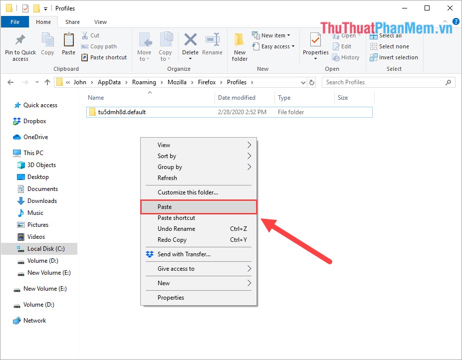 How to backup and restore all Firefox data with Profile Picture 8
