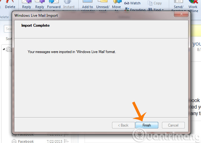 How to backup and restore data on Windows Live Mail? Picture 14