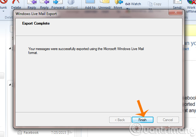 How to backup and restore data on Windows Live Mail? Picture 5