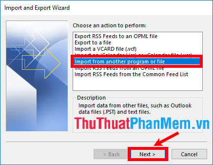 How to backup and restore email data in Outlook Picture 10