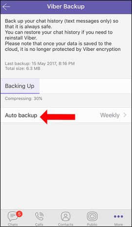 How to backup and restore messages on Viber Picture 16