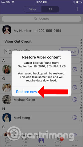 How to backup and restore messages on Viber Picture 18