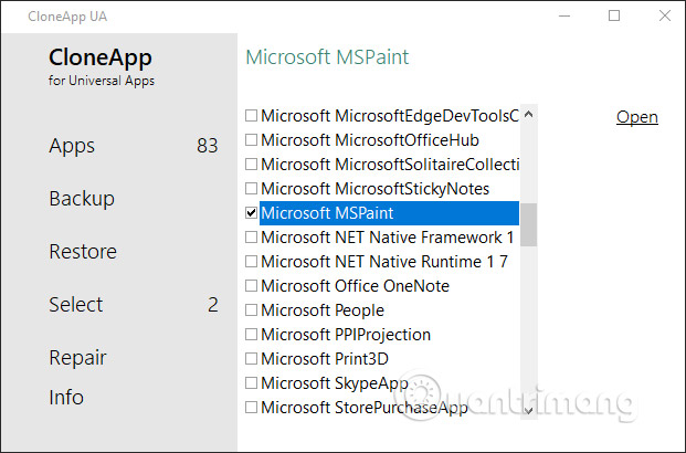How to backup and restore UWP applications Windows 10 Picture 5