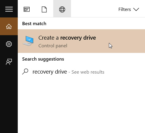 How to backup and restore Windows 10 from System Image Picture 4