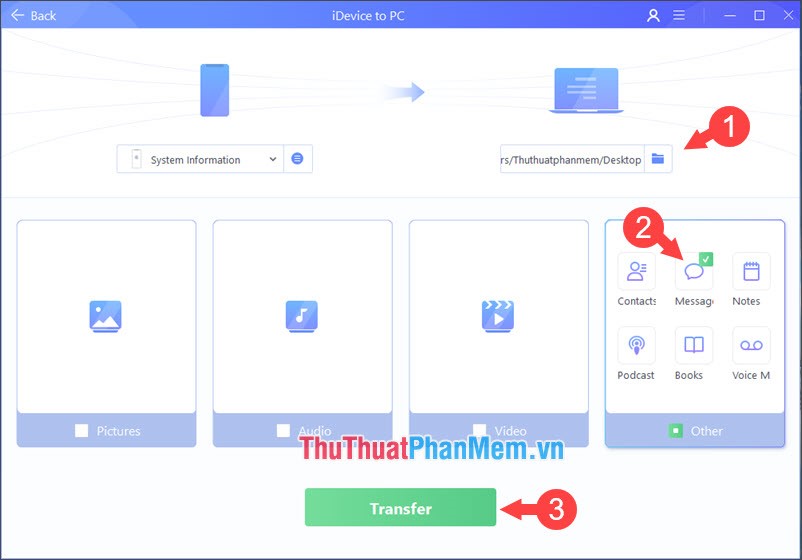 How to backup, backup iPhone messages quickly and easily Picture 5