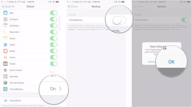 How to backup data on iPhone or iPad Picture 3