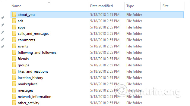 How to backup Facebook data to your computer Picture 12