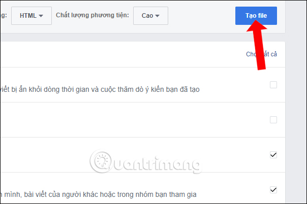 How to backup Facebook data to your computer Picture 6