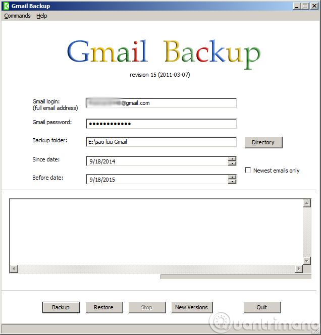 How to backup Gmail data? Picture 5