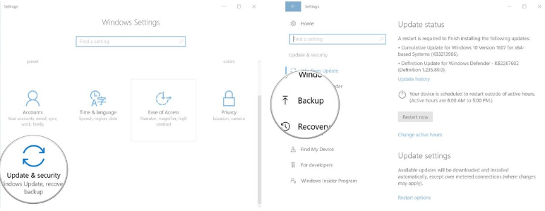 How to backup photos on Windows 10 computer? Picture 13