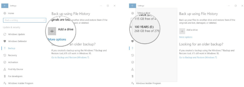 How to backup photos on Windows 10 computer? Picture 14