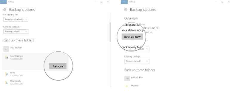How to backup photos on Windows 10 computer? Picture 16