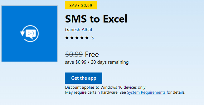 How to backup SMS for Windows 10 Picture 2