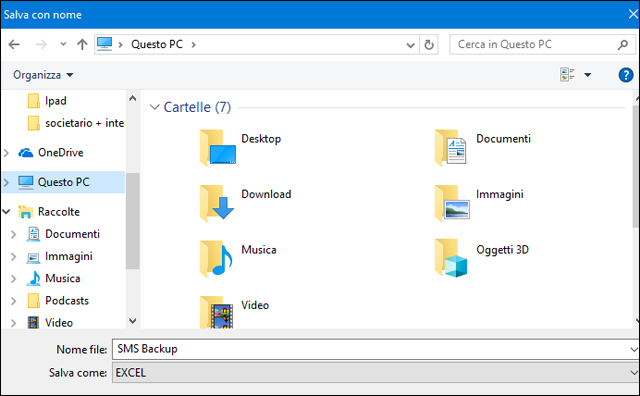 How to backup SMS for Windows 10 Picture 6