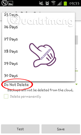 How to backup SMS messages with SMS Backup and Restore Picture 6