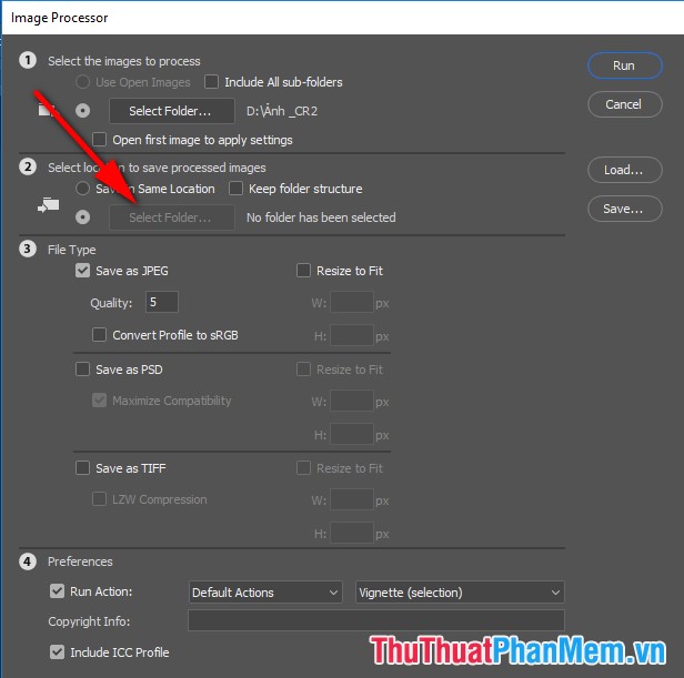 How to batch convert CR2 files to JPG extremely fast using Photoshop Picture 4