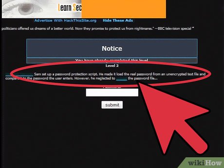 How to Beat the Hackthissite.org Basic Missions Picture 7
