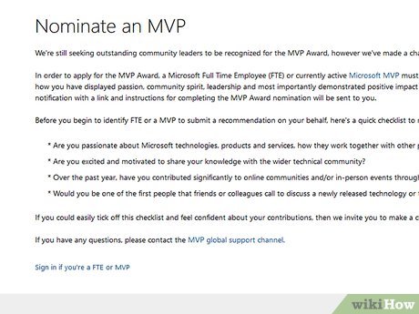 How To Become A Microsoft MVP