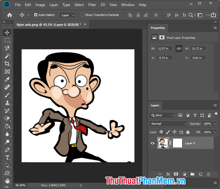 How to bend an image in Photoshop Picture 10