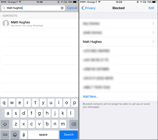 How to block a user on WhatsApp? Picture 5