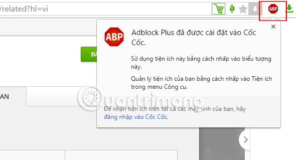 How to block ads on Coc Coc? Picture 3