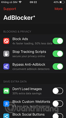 How to block ads on Safari with AdBlocker⁺ Picture 5
