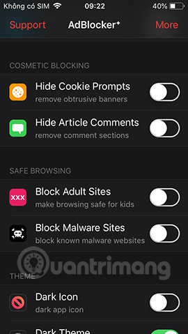 How to block ads on Safari with AdBlocker⁺ Picture 6