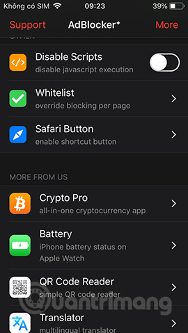 How to block ads on Safari with AdBlocker⁺ Picture 7