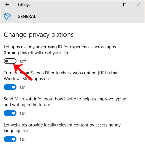 How to block ads on Windows 10 Picture 5