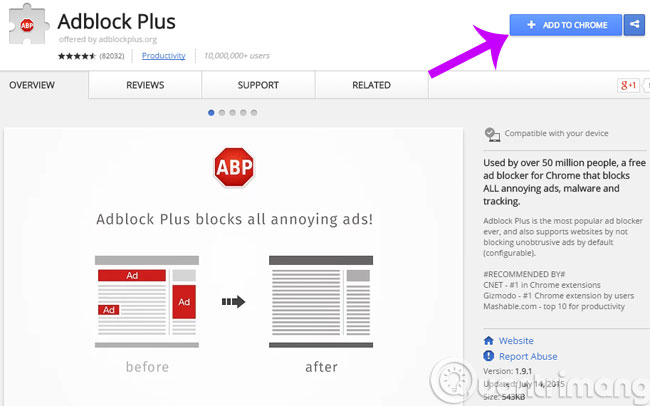 How to block ads when surfing the web Picture 1