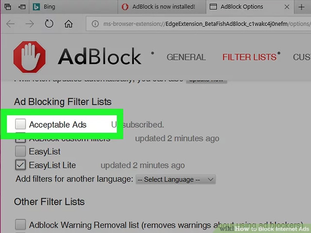 How to block ads when surfing the web Picture 14